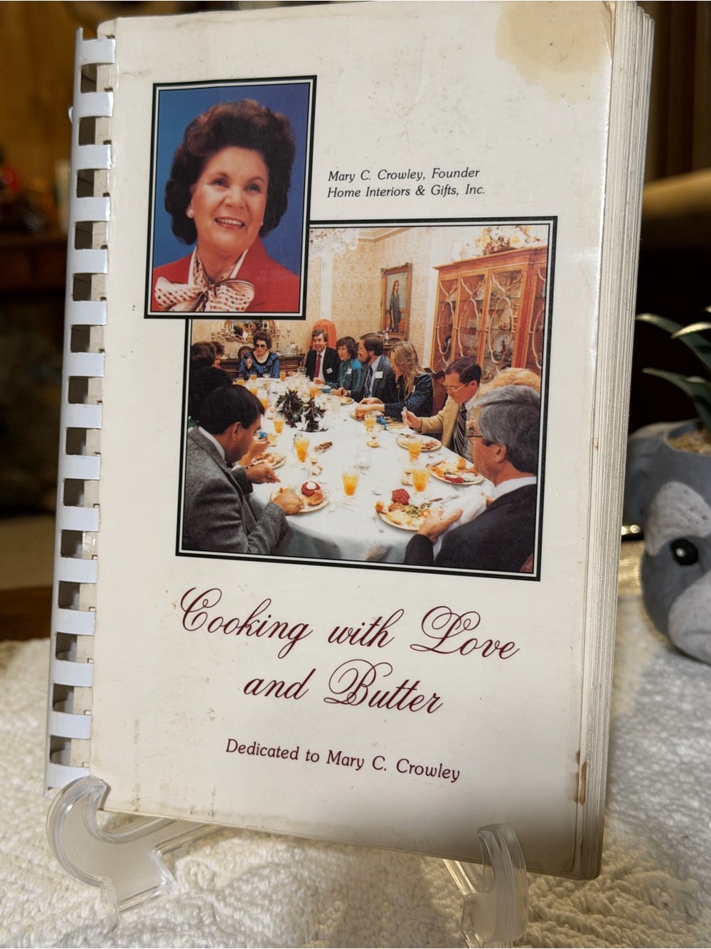 Home Interiors Cookbook — Cooking with Love and Butter